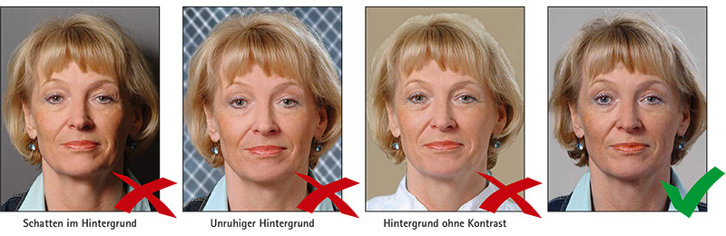 Biometrisches Passbild: Hintergrund